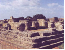 Part of Himera's principal temple.
